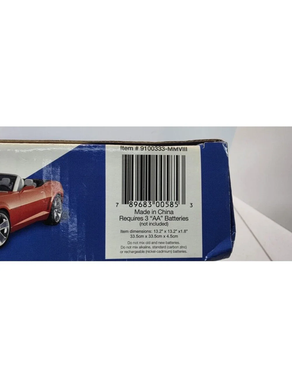 GM 100th Anniversary Sound Clock 12 Engine Sounds Chevrolet New in Box